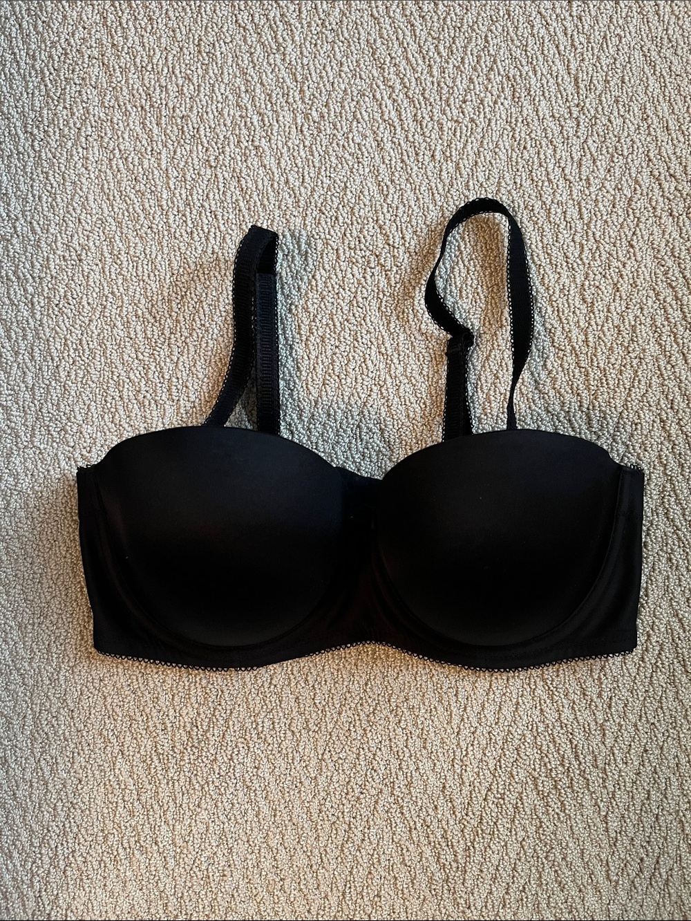 Freya Black Strapless Convertible Bra